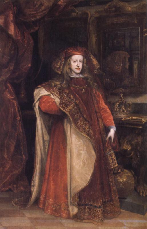 Miranda, Juan Carreno de Charles II As Grandmaster ofthe Golden Fleece China oil painting art